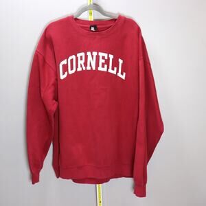 MSP Eighty8 Cornell University Sweatshirt Mens 2X Red Crewneck College
